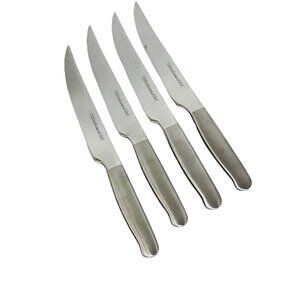 KitchenAid Set of 4 Serrated Stainless Steel Steak Knives Knife Set